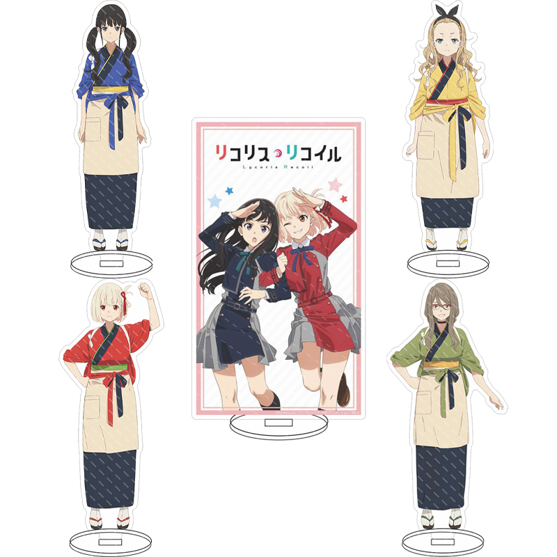 16CM Anime Lycoris Recoil Chis - Figma Stand Set avaliação e preço