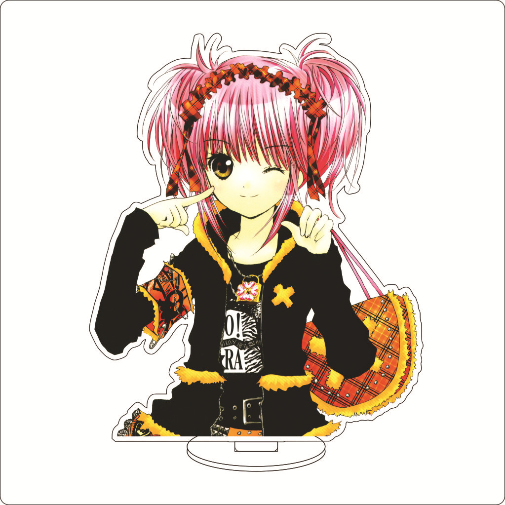 16CM Anime Shugo Chara! Amu Hi - Figma Stand Set avaliação e preço