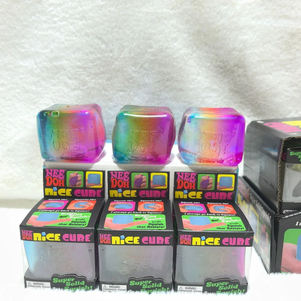 NEEDOH Cubo Arco-Íris Squishy, - Fidget Cube Original avaliação e preço